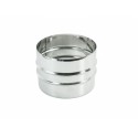 Raccordo inox MM inox monoparete