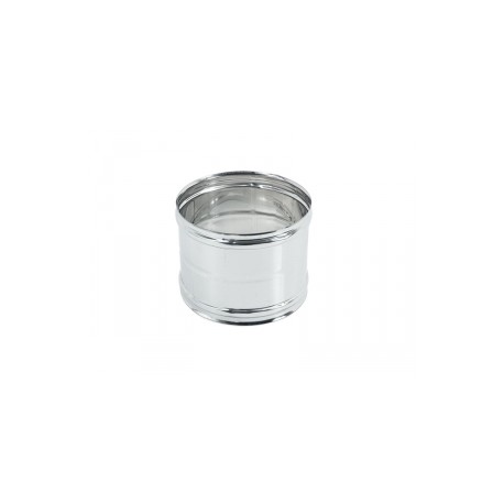 Raccordo inox MM inox monoparete