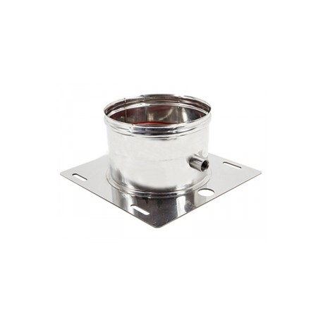 Piastra di Base inox mono parete